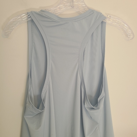 Peloton | Women's Light Bluish Gray Racerback Tank Top (Size Large) - Picture 8 of 10